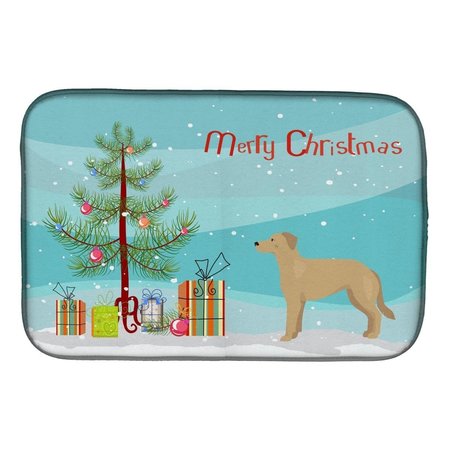 CAROLINES TREASURES German Sheprador No.1 Christmas Tree Dish Drying Mat CK3834DDM